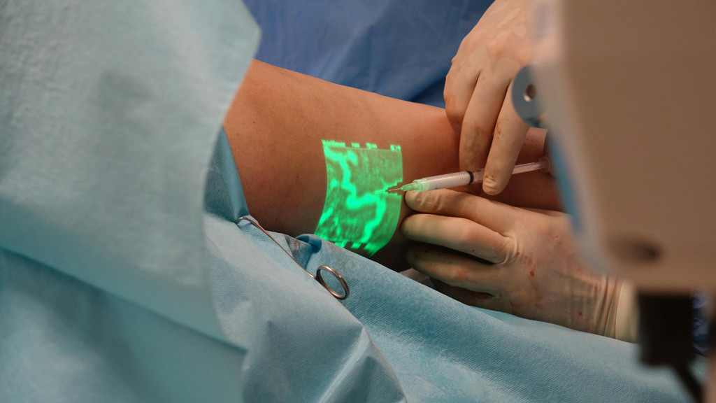 Augmented Reality Vein Finder