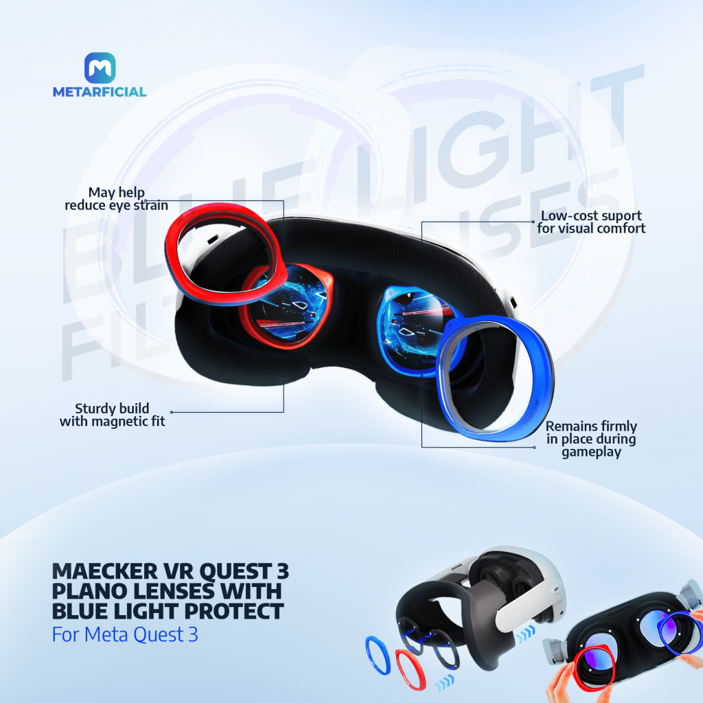 Maecker VR Blue Light Filter Lenses